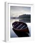 Rowing Boat at Low Tide, Dawn, Plokton, Near Kyle of Lochalsh, Highland-Lee Frost-Framed Photographic Print