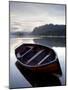 Rowing Boat at Low Tide, Dawn, Plokton, Near Kyle of Lochalsh, Highland-Lee Frost-Mounted Photographic Print