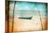 Rowing Boat on a Beach-Galyaivanova-Mounted Photographic Print