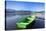 Rowing Boat on Lake Hopfensee, Allgau, Bavaria, Germany, Europe-Markus Lange-Stretched Canvas