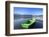 Rowing Boat on Lake Hopfensee, Allgau, Bavaria, Germany, Europe-Markus Lange-Framed Photographic Print