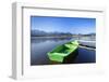 Rowing Boat on Lake Hopfensee, Allgau, Bavaria, Germany, Europe-Markus Lange-Framed Photographic Print