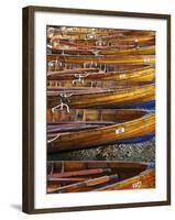 Rowing Boats, Ambleside, Lake Windermere, Lake District National Park, Cumbria, England, UK, Europe-Jeremy Lightfoot-Framed Photographic Print