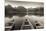 Rowing Boats and Mountains Beneath a Twilight Sky, Strbske Pleso Lake in the High Tatras, Slovakia-Adam Burton-Mounted Photographic Print