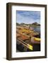 Rowing Boats at Hornsea Mere, East Riding of Yorkshire, Yorkshire, England, United Kingdom, Europe-Mark Sunderland-Framed Photographic Print