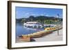 Rowing Boats at Titisee Lake, Titisee-Neustadt, Black Forest, Baden Wurttemberg, Germany, Europe-Markus Lange-Framed Photographic Print