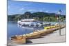 Rowing Boats at Titisee Lake, Titisee-Neustadt, Black Forest, Baden Wurttemberg, Germany, Europe-Markus Lange-Mounted Photographic Print