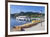 Rowing Boats at Titisee Lake, Titisee-Neustadt, Black Forest, Baden Wurttemberg, Germany, Europe-Markus Lange-Framed Photographic Print