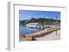 Rowing Boats at Titisee Lake, Titisee-Neustadt, Black Forest, Baden Wurttemberg, Germany, Europe-Markus Lange-Framed Photographic Print