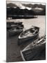 Rowing Boats, Derwent Water, Lake District, Cumbria, UK-Doug Pearson-Mounted Photographic Print