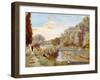 Rowing Boats on a River, 1931-Emile Galle-Framed Giclee Print