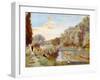 Rowing Boats on a River, 1931-Emile Galle-Framed Giclee Print