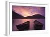 Rowing Boats on Crummock Water at Sunset-Markus Lange-Framed Photographic Print