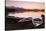 Rowing Boats on Hopfensee Lake at Sunset-Markus Lange-Stretched Canvas