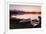 Rowing Boats on Hopfensee Lake at Sunset-Markus Lange-Framed Photographic Print