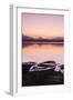 Rowing Boats on Hopfensee Lake at Sunset-Markus-Framed Photographic Print