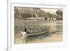 Rowing Crew at Practice-null-Framed Art Print