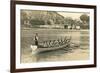 Rowing Crew at Practice-null-Framed Art Print