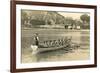 Rowing Crew at Practice-null-Framed Art Print