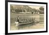 Rowing Crew at Practice-null-Framed Art Print