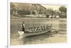 Rowing Crew at Practice-null-Framed Art Print