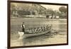 Rowing Crew at Practice-null-Framed Art Print