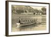 Rowing Crew at Practice-null-Framed Art Print