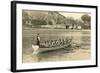 Rowing Crew at Practice-null-Framed Art Print