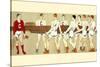 Rowing Crew Carrying Scull-null-Stretched Canvas