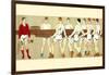 Rowing Crew Carrying Scull-null-Framed Art Print