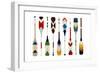 Rowing Crew II-Sydney Edmunds-Framed Giclee Print