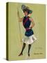 Rowing Girl-Hamilton King-Stretched Canvas