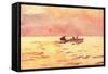 Rowing Home, 1890-Winslow Homer-Framed Stretched Canvas