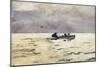 Rowing Home-Winslow Homer-Mounted Giclee Print