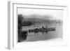 Rowing on a Lake, C1900-1919-null-Framed Giclee Print