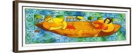 Rowing on the River, 1998-Julie Nicholls-Framed Giclee Print