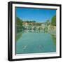 Rowing on the Tiber Rome-Richard Harpum-Framed Art Print