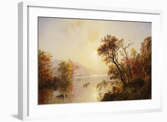 Rowing Out of a Cove, 1878-Jasper Francis Cropsey-Framed Giclee Print