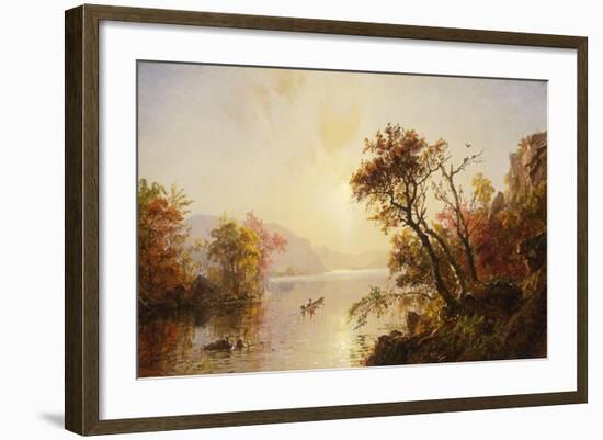 Rowing Out of a Cove, 1878-Jasper Francis Cropsey-Framed Giclee Print