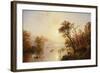 Rowing Out of a Cove, 1878-Jasper Francis Cropsey-Framed Giclee Print