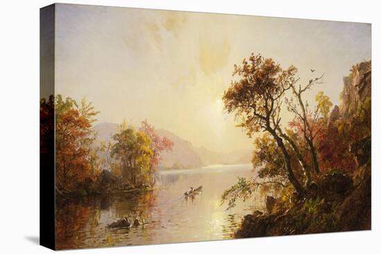 Rowing Out of a Cove, 1878-Jasper Francis Cropsey-Stretched Canvas