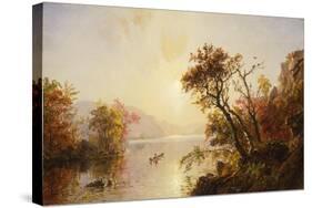 Rowing Out of a Cove, 1878-Jasper Francis Cropsey-Stretched Canvas
