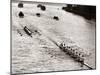 Rowing, Oxford V Cambridge Boat Race, 1928-null-Mounted Premium Photographic Print