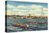 Rowing Regatta, Palm Beach, Florida-null-Stretched Canvas