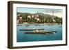 Rowing Regatta-null-Framed Premium Giclee Print