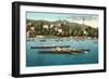 Rowing Regatta-null-Framed Premium Giclee Print