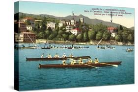 Rowing Regatta-null-Stretched Canvas