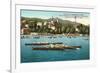 Rowing Regatta-null-Framed Art Print