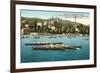 Rowing Regatta-null-Framed Art Print