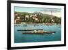 Rowing Regatta-null-Framed Art Print